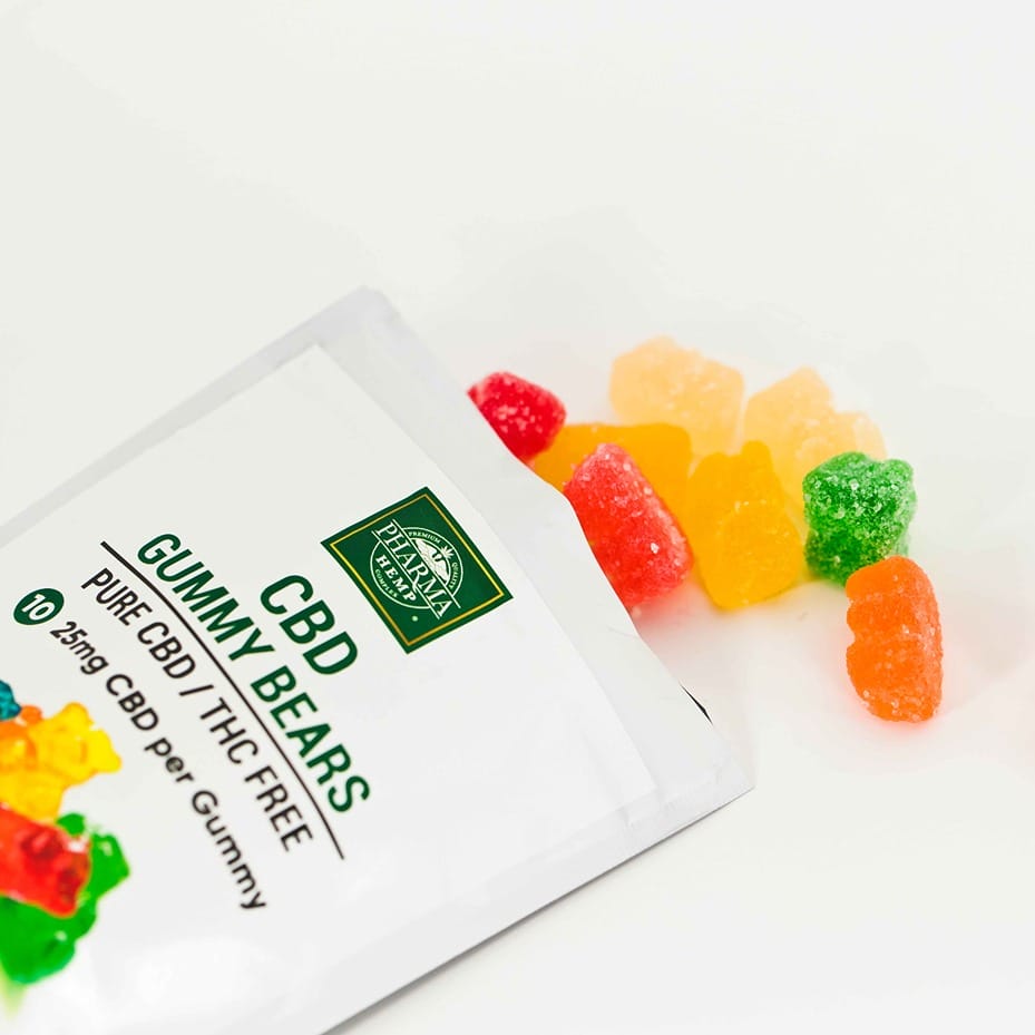 Oursons gélifiés au CBG, ou CBG Gummies